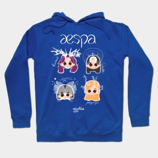 aespa savage fanart Hoodie